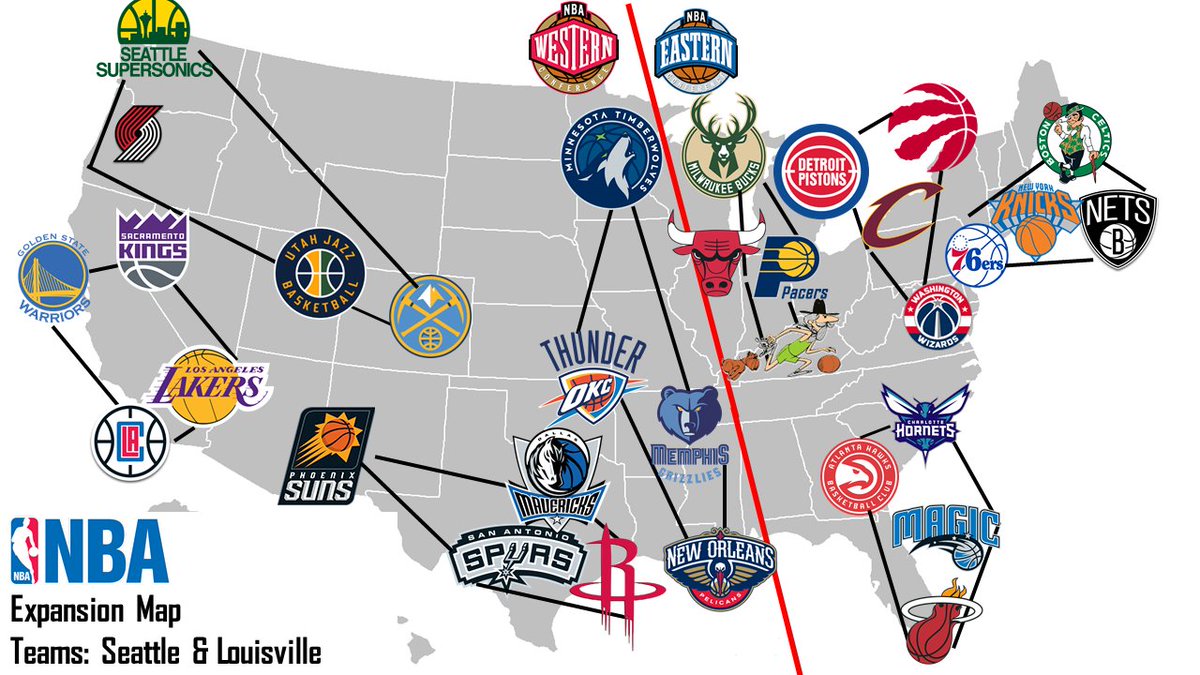 equipos nba mapa