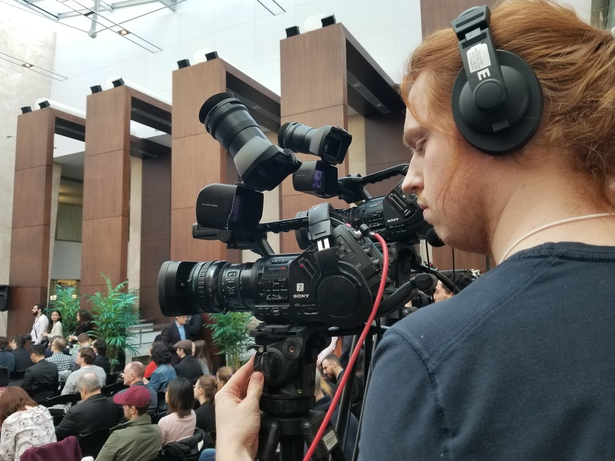 RTAProd's tweet photo. Our students are streaming the #YourVoteMatters Event with Premier @Kathleen_Wynne Watch it here: https://t.co/zcjAS3OAZ9 https://t.co/3gikL0norj
