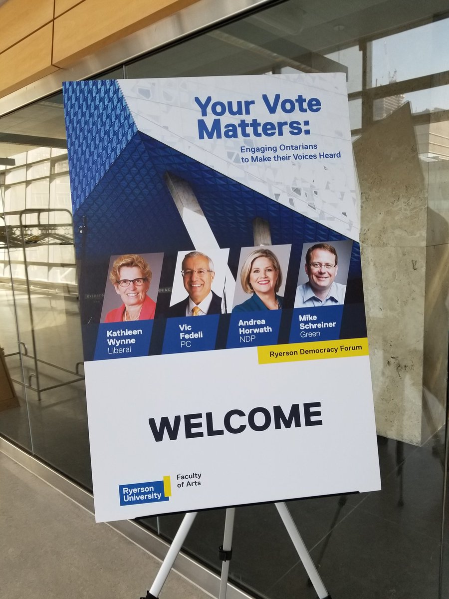 RTAProd's tweet photo. Our students are streaming the #YourVoteMatters Event with Premier @Kathleen_Wynne Watch it here: https://t.co/zcjAS3OAZ9 https://t.co/3gikL0norj