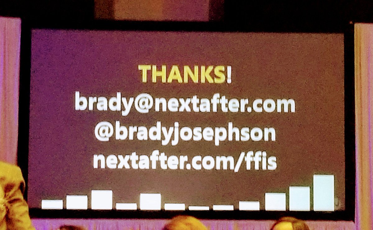AngelyAV_OCUW's tweet photo. What marries these 2 worlds..... data! Awesome talk @bradyjosephson ! #FFIS2018 #UNITED4OC @UnitedWay https://t.co/qP8Agnu6rf
