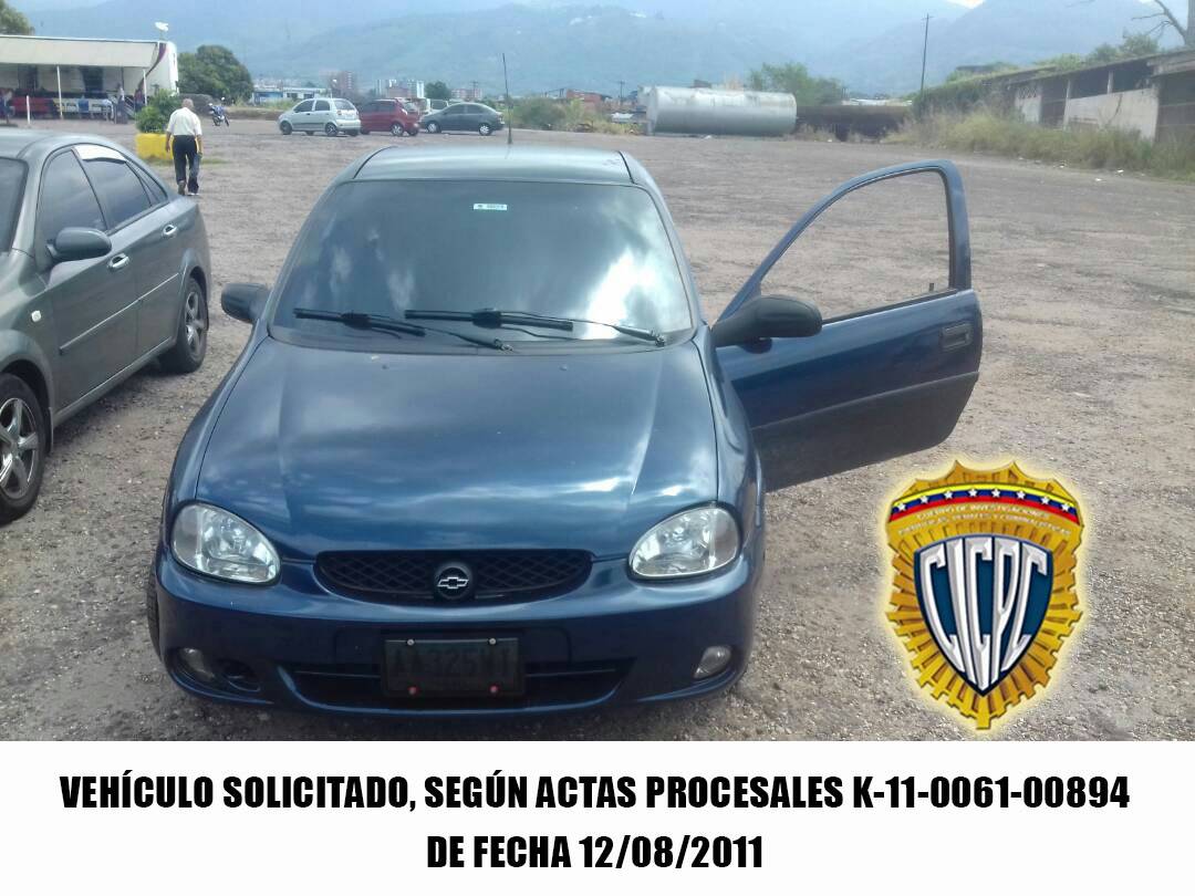 enlaccicpc_intt's tweet image. #cicpc La oficina Enlace  CICPC-INTT  San Cristobal, recupero un vehículo, Marca: Chevrolet, Corsa Placa: PAK40J. Color: Azul. Serial de carroceria: 8Z1SC21Z54V317683. SOLICITADO por la Sub Delagacion de San Cristobal,segun expediente K-11-0061-00894 #douglasricovzla #prensacicpc