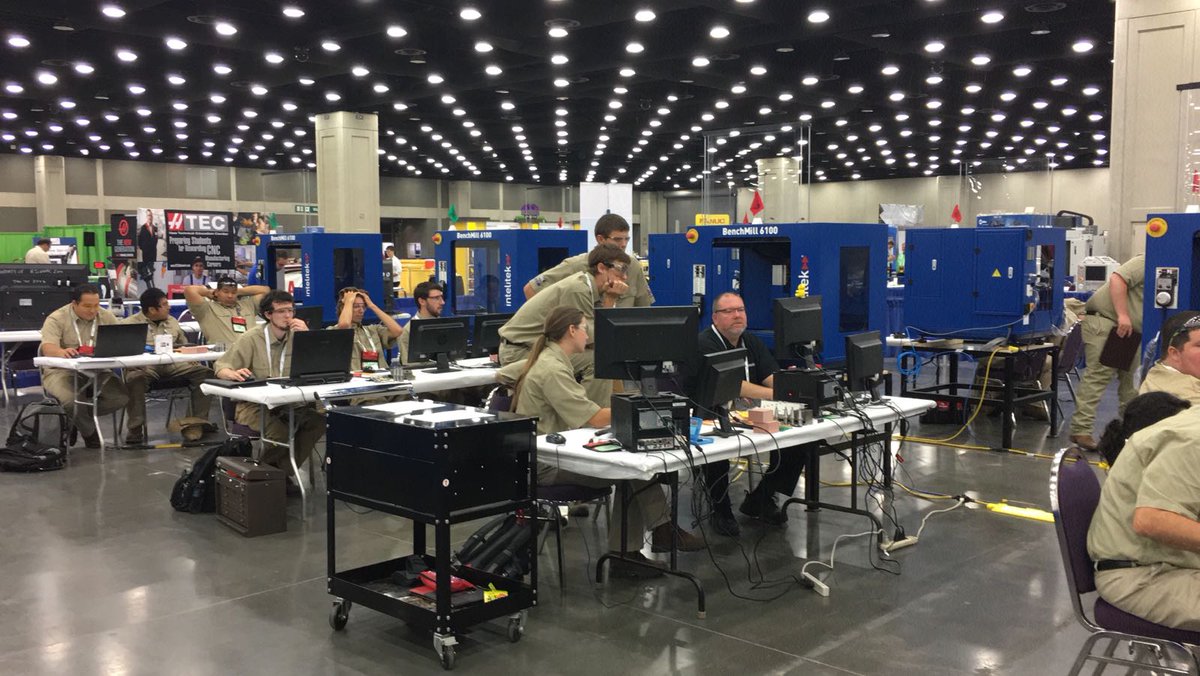 The Automated Manufacturing Technology competition 
Supporting Skills USA for 27 years
Industry Ready!
#CTE; #MFG; #Skillsgap