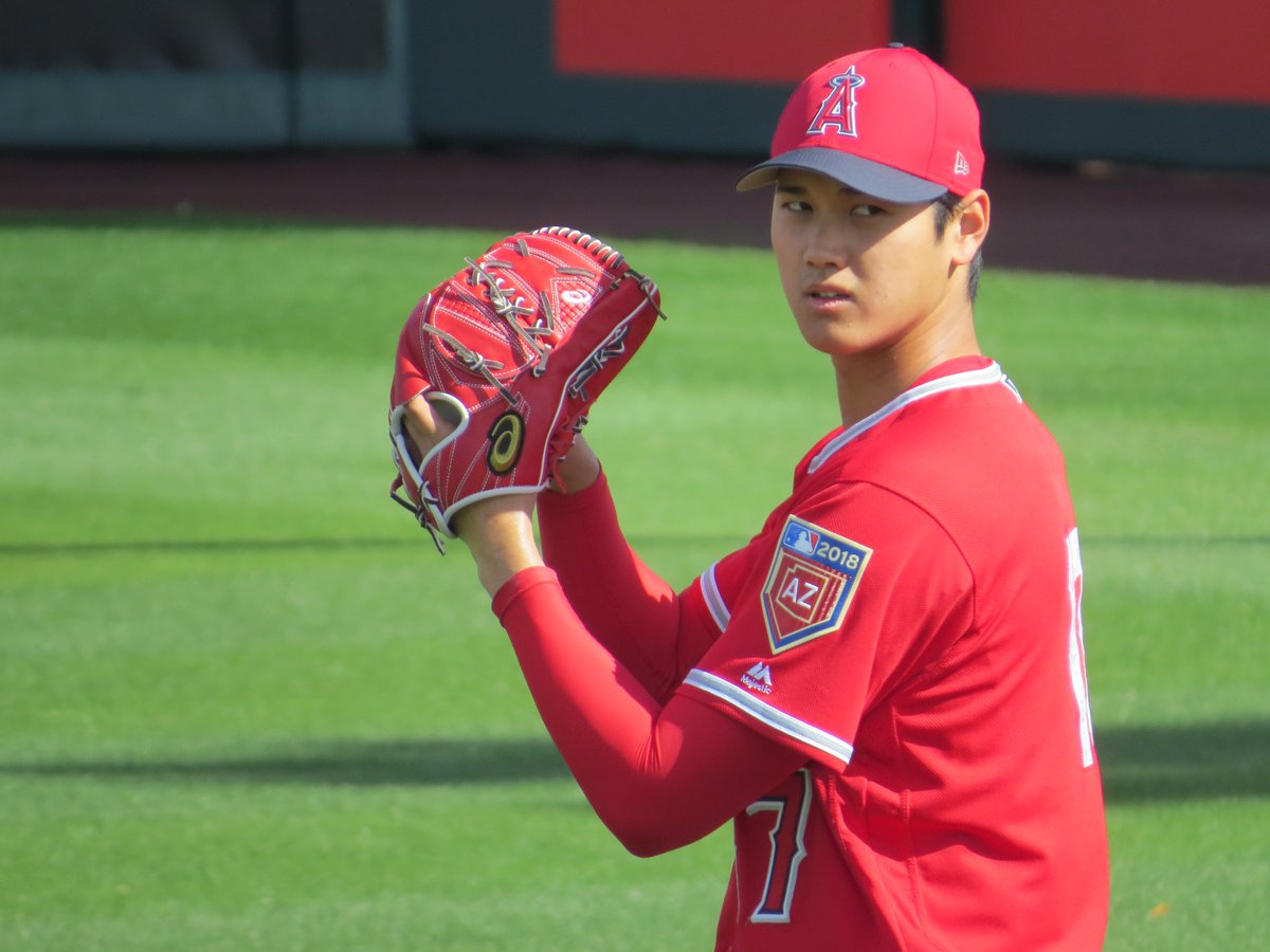 ニッカンmlb情報 大谷投手はインディアンス戦を欠場 日本時間3日の次回登板 ブルワーズ マイナーとの練習試合に向けて ブルペンで34球の投球練習を行いました 大谷翔平 エンゼルス 本日の笑顔