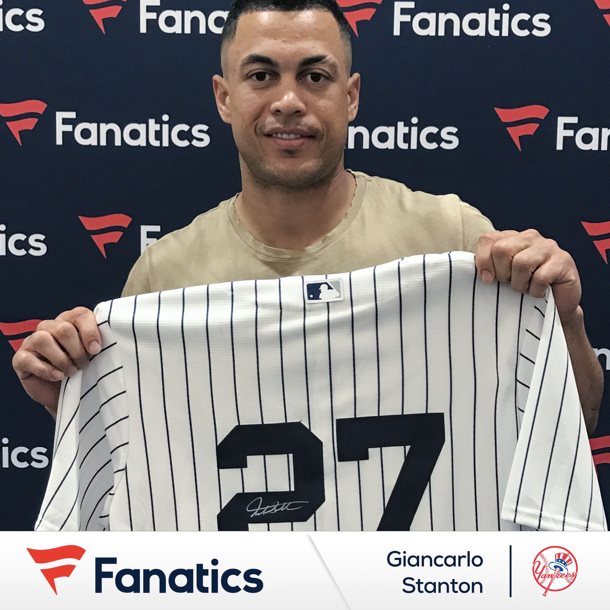Fanatics and New York Yankees' Giancarlo Stanton Announce