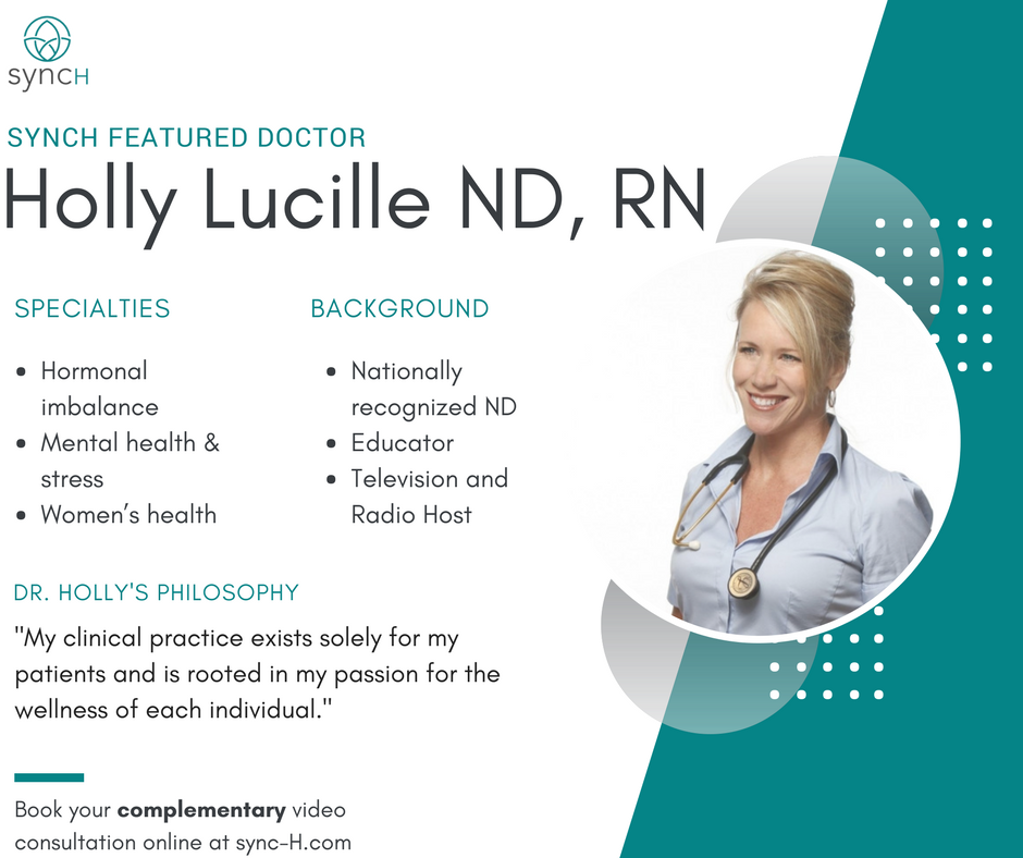 synchTribe's tweet image. We are so excited to share this week's featured doctor, @drhollylucille! Dr. Holly is a marvelous asset to syncH's team, and we cannot wait to see the difference she makes in the lives of our community members. 

Book your consultation with Dr. Holly today!
