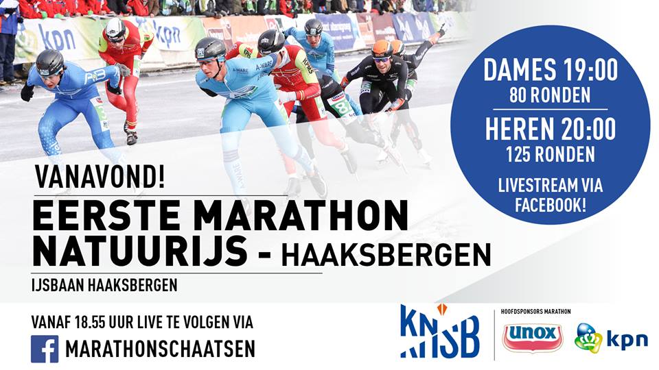 De winst in de eerste natuurijswedstrijd van dit seizoen is naar Kamminga en Schouten gegaan. Ook Sjoerd den Hertog, Timo Verkaaik bij de heren en Emma Engbers ,Laura van Ramshorst bij de dames deden het erg goed. 

Verslag en uitslagen: goo.gl/pfp3GX #marathonschaatsen