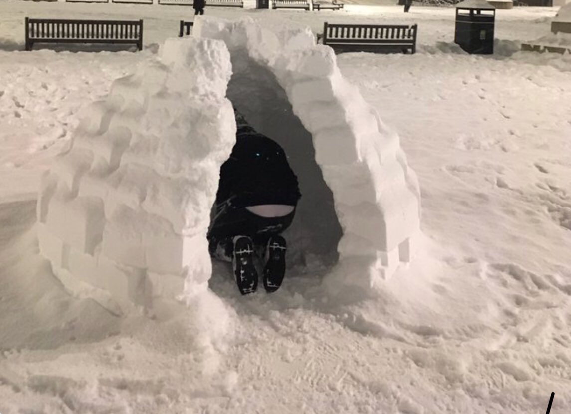 joedgoldberg's tweet photo. Finally the snow has enabledd Haringey Momentum to announce their alternative plans for building new homes. And it looks very affordable. #ItsSnowJoke https://t.co/4zh8G7kIus