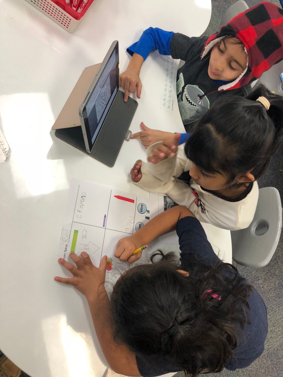 UnmaskedEd's tweet photo. 🔍Mystery solved! 🔍These kinder friends know who stole the yellow crayons. Can you figure it out? https://t.co/JcHVbiFq0S. Thanks, @Kinder_w_missg for the warm welcome! You rock! #vrestars @TheEdsaneT @ddsaylak @BrianWTimm https://t.co/iO1g23ycM7