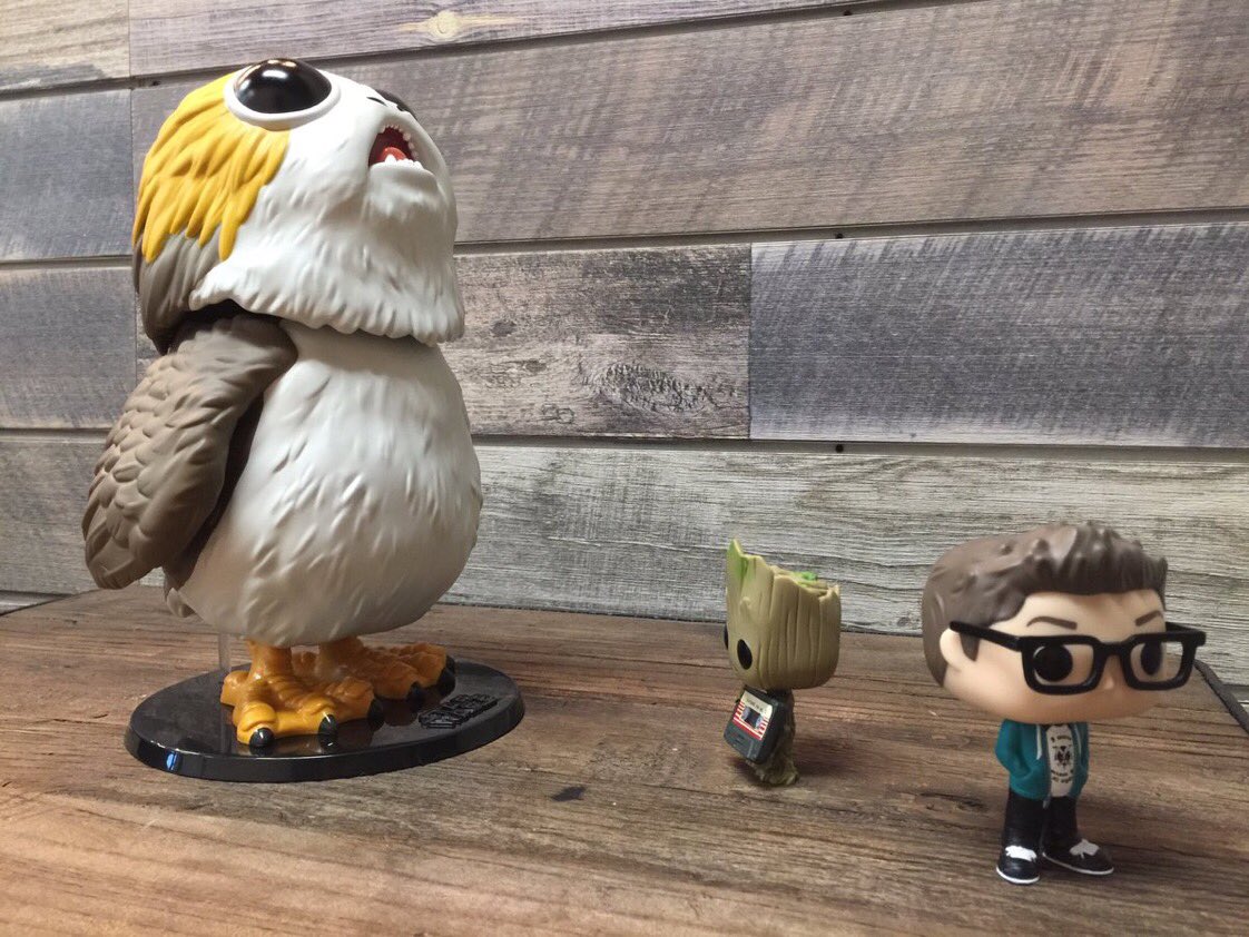 10 inch porg funko pop