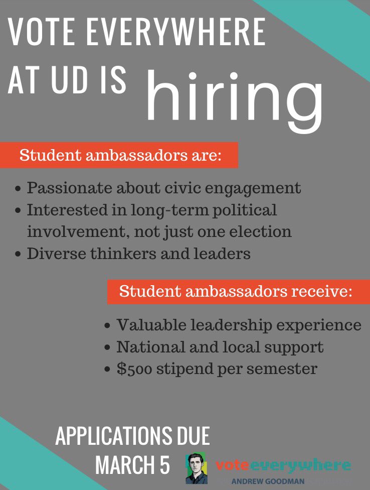 UDaytonvote's tweet photo. Have a great break, flyers! Take some time to relax and think about making an impact next year- our application closes MONDAY! 📩 

https://t.co/AVUGXgyfGD https://t.co/V4rNfWBPLD