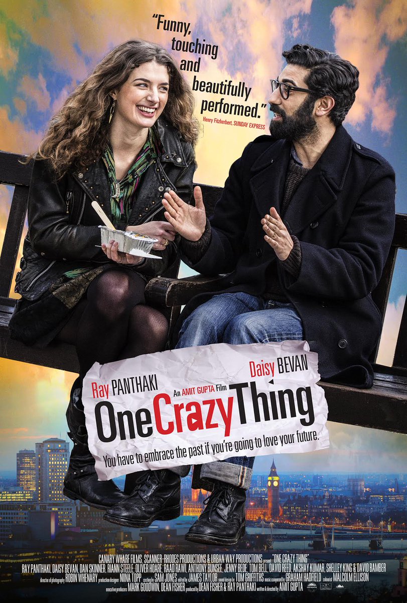 SusieTullettPR's tweet photo. So excited for #DaisyBevan and her highly praised performance in @OneCrazyMovie in cinemas in a few days.  Book tickets @ourscreenuk and make a #DateNight of it...please support us @Working_Title https://t.co/wGVb24xave