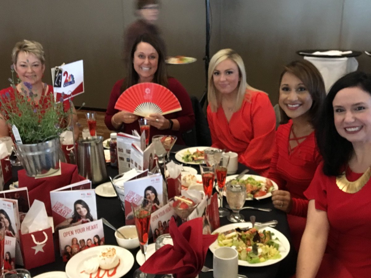 Channel 2 ladies Go Red for Women!