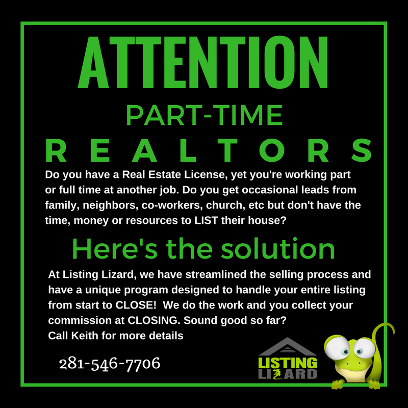 ListingLizard's tweet photo. Are you or anyone you know a part time Realtor. Do you have a Real Estate License but you're not using it? Read this or Re-Tweet to someone who could benefit from this great opportunity.
#Realtor #Realtors #RealEstate #parttime #parttimerealtor #listinglizard #MontgomeryCounty https://t.co/AmBSeMs7yO