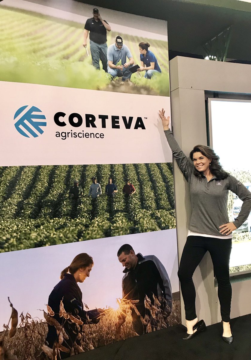 PorkPrincess's tweet photo. Excited to be a part of the new @corteva Agriscience, helping farmers be successful and feed the world!  
Some would call me a “model” employee!  (Yep, that’s me in the ad!). 🤪 https://t.co/cw0FnRlbCc