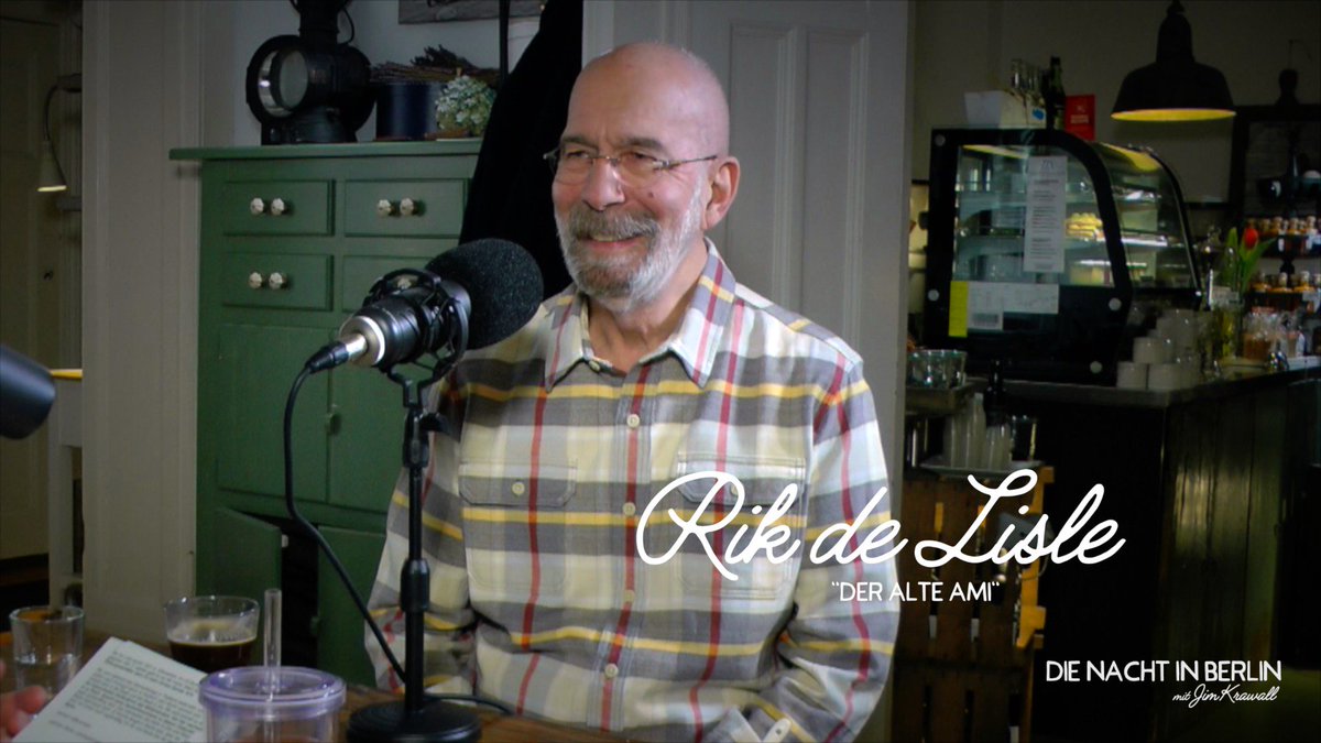 nachtinberlin's tweet photo. Ab morgen ist die neue Folge auf https://t.co/DiJ3EhOQea online. Zu Gast ist "der alte Ami" Rik de Lisle. Wir freuen uns auf die Radiolegende. #dnib https://t.co/DAodiuhb16