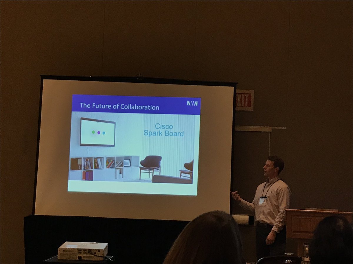 bdoggett's tweet photo. @CFTTC Very excited about our Web Conferencing Tool and partnering with NWN/Cisco #CFTTC #cfttc2018 #Cisco #NWN @MSVCC https://t.co/YrbFohuHHz