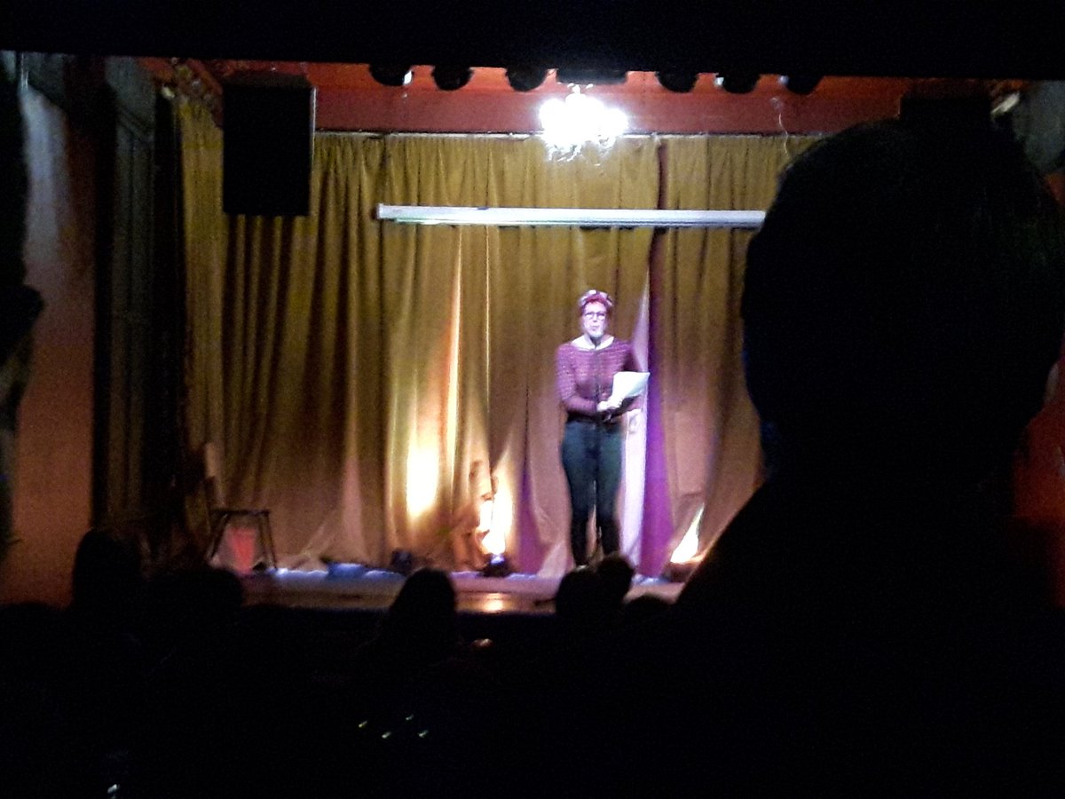 BadLanguageMcr's tweet photo. Great to have @HelenMort headlining tonight. Check out @LitUpMcr for her own spoken word night. https://t.co/DP52ZL2GuF