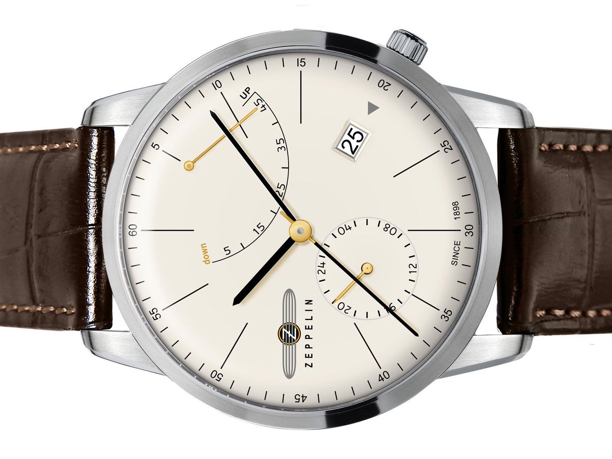 AccessWatches's tweet photo. Graf Zeppelin Flatline Automatic with Power Reserve LZ129 7366-5 is (25% off) (Retail $559)

$419.00 + Free Ship

Shop: https://t.co/I006mTeiiS

#Zeppelin #Flatline #Watches #AccessWatches #Deals https://t.co/ztfei3RJkI