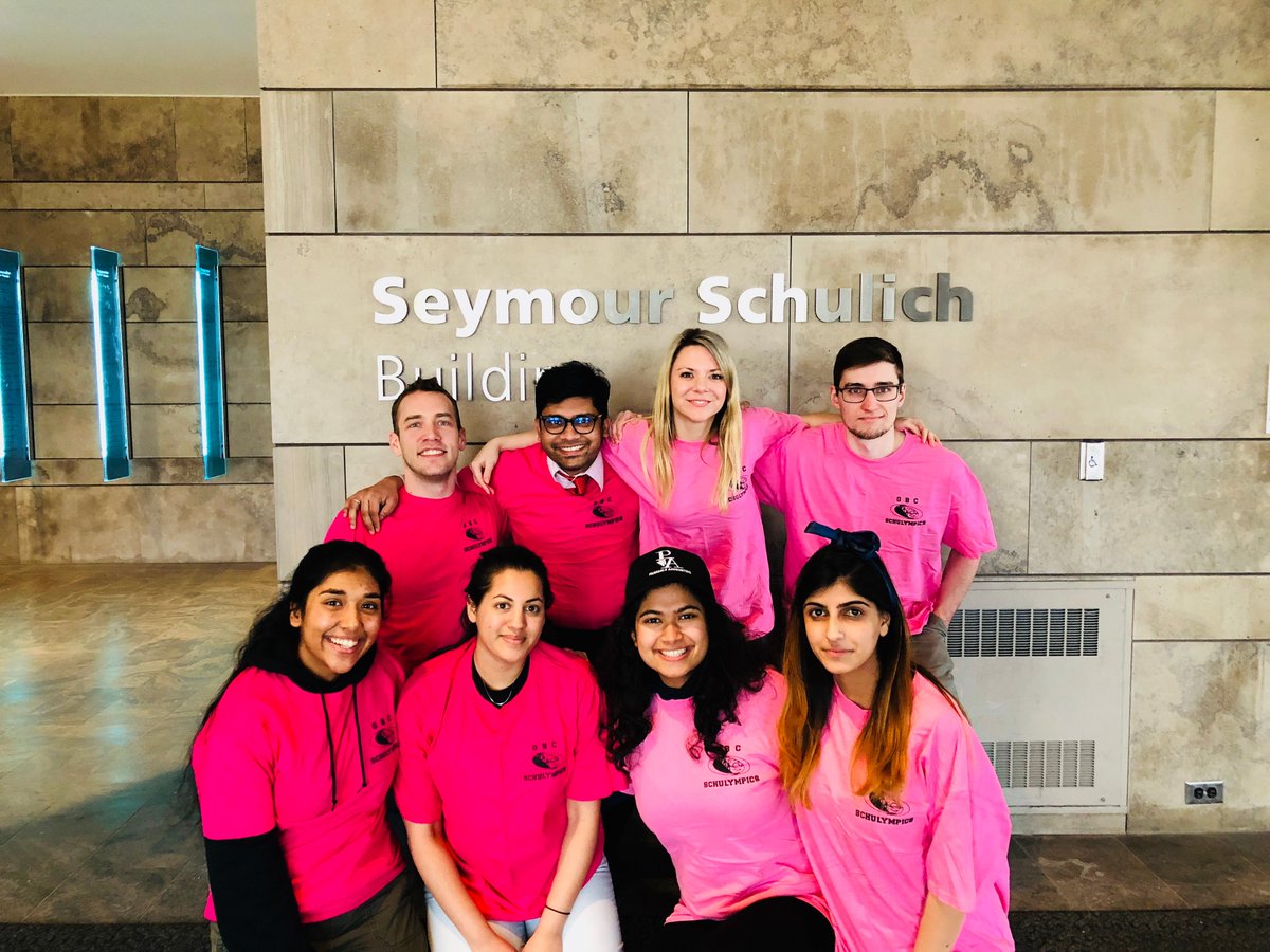 💕 An amazing show of support from <a href="/UBS_Schulich/">UBS Schulich</a> and <a href="/SchulichGBC/">GBC Schulich 2018-2019</a> for #PinkShirtDay! We stand with our student governments against bullying in schools &amp; our communities. We stand for a safe, happy &amp; inclusive student experience. #EndBullying #PinkItForward