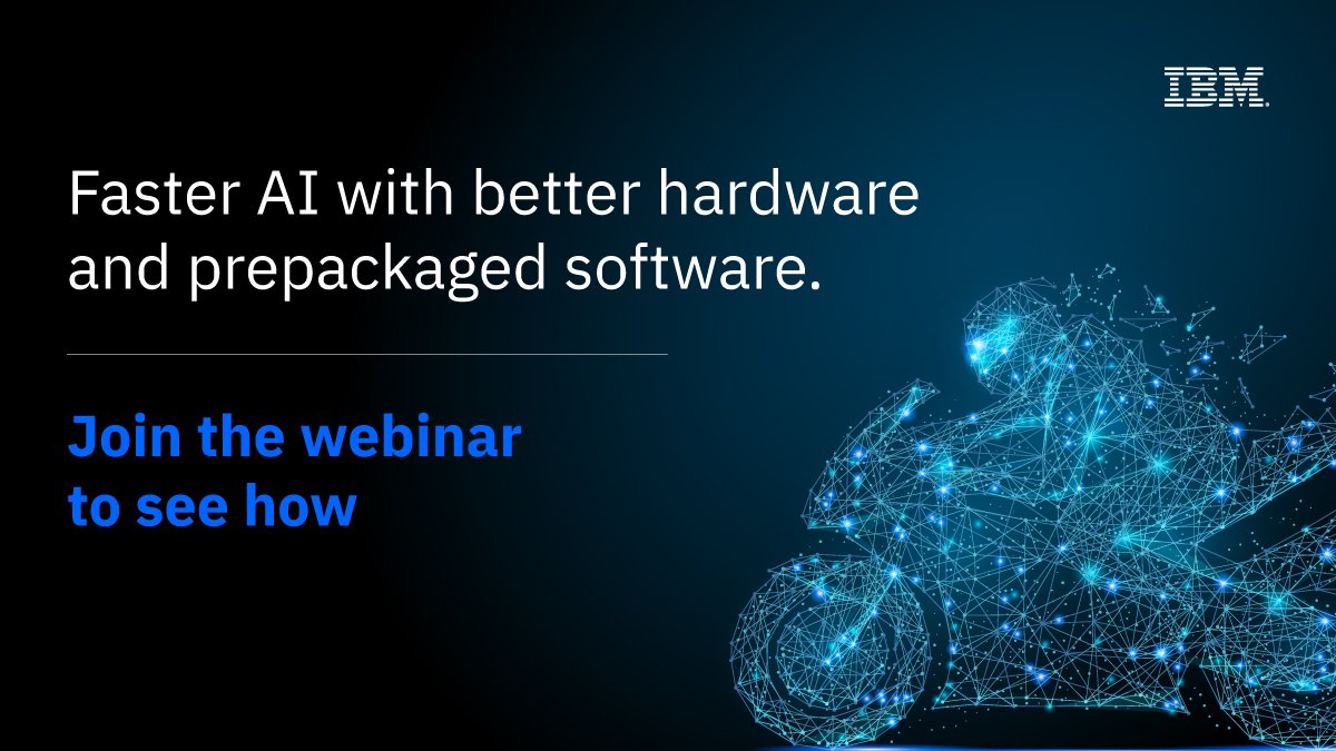 BenitoFrancoIBM's tweet photo. Implementing an #AI strategy is quite a challenge. Why not remove the stress by choosing a platform that handles this effortlessly out of the box? Our free webinar explains and demos what makes #PowerAI different. https://t.co/ZkVfQD2zhI https://t.co/zmOFc7kU9d