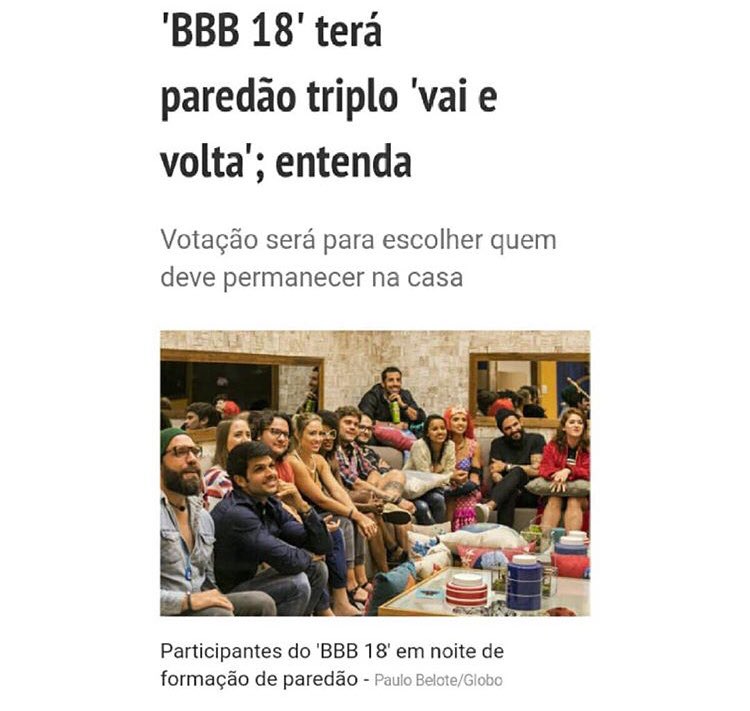 ChicleDo's tweet photo. Olha esse Babado que vai acontecer no #BigBrotherBrasil  eu já estou ansiosa 👁👁 https://t.co/brggfZM9IQ