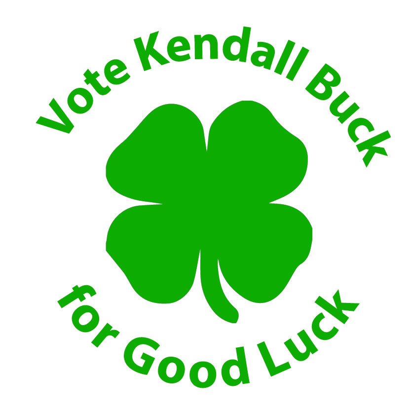 kendallbuck28's tweet photo. I can't wait to see everyone at state this weekend! Don't forget to Vote Kendall Buck for Good Luck as your next DECA State Officer!🍀 #BuckForLuck #State2018 https://t.co/JeICTcFRzJ