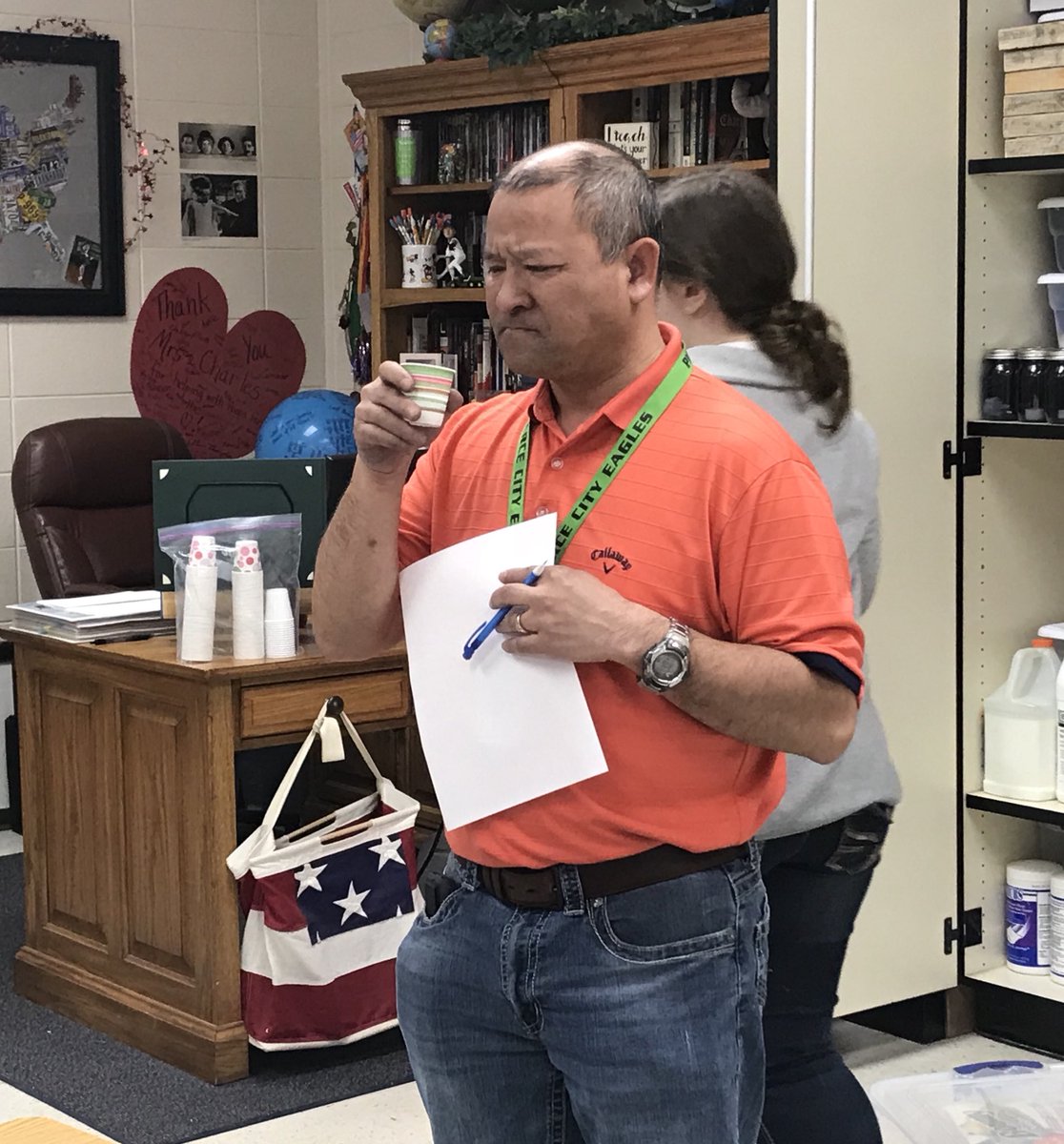 charlescrystal2's tweet photo. This year’s cola challenge. @CocaCola was the fav, but @pepsi wasn’t far behind. 
Even teachers got involved! @PierceCity_R6 @tchiggins58 
#psychfun #colawars https://t.co/G0rXeDFnJH