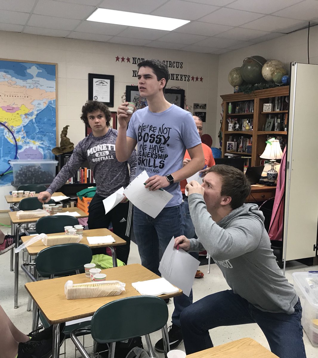 charlescrystal2's tweet photo. This year’s cola challenge. @CocaCola was the fav, but @pepsi wasn’t far behind. 
Even teachers got involved! @PierceCity_R6 @tchiggins58 
#psychfun #colawars https://t.co/G0rXeDFnJH