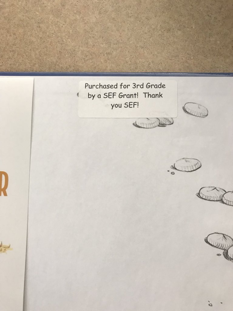 karigomez2003's tweet photo. We are so excited to have new books for our read alouds for Reading!  Literacy and Learning in the Classroom!  Thank you SEF!!  @SEF75182 @sjstaley77 https://t.co/d2tqf0rfOA