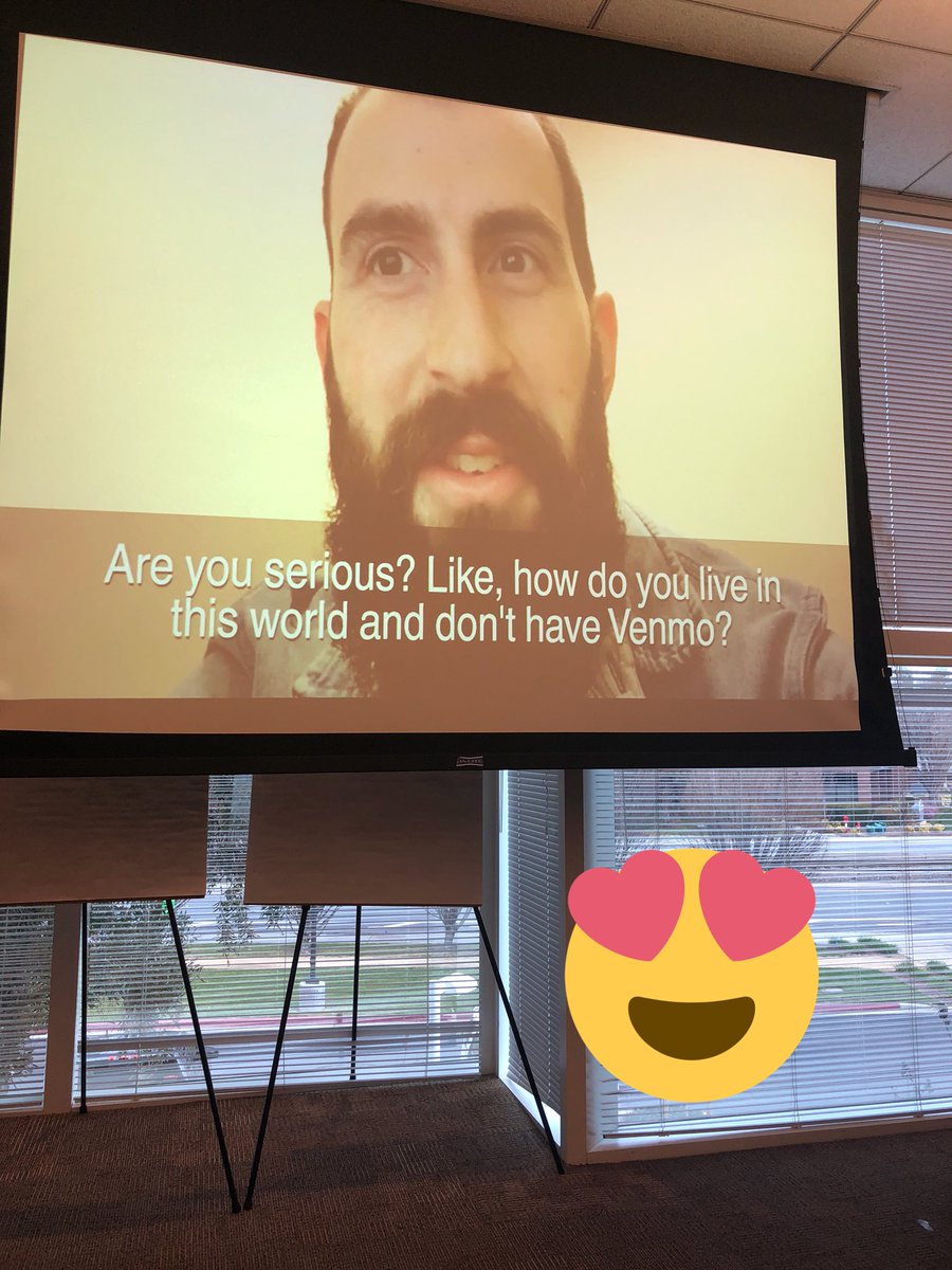 Venmo totally nailing advocacy #PYPLMarketingSummit