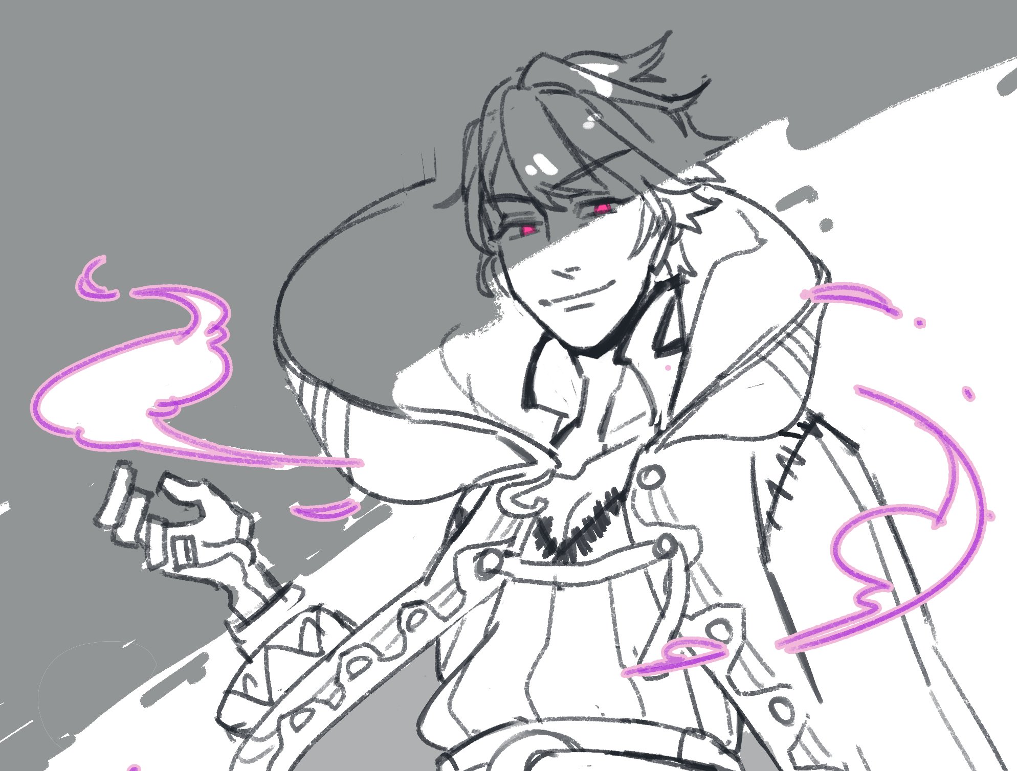 king on Twitter: "how many times am i gonna sketch this dirty lizard boy…