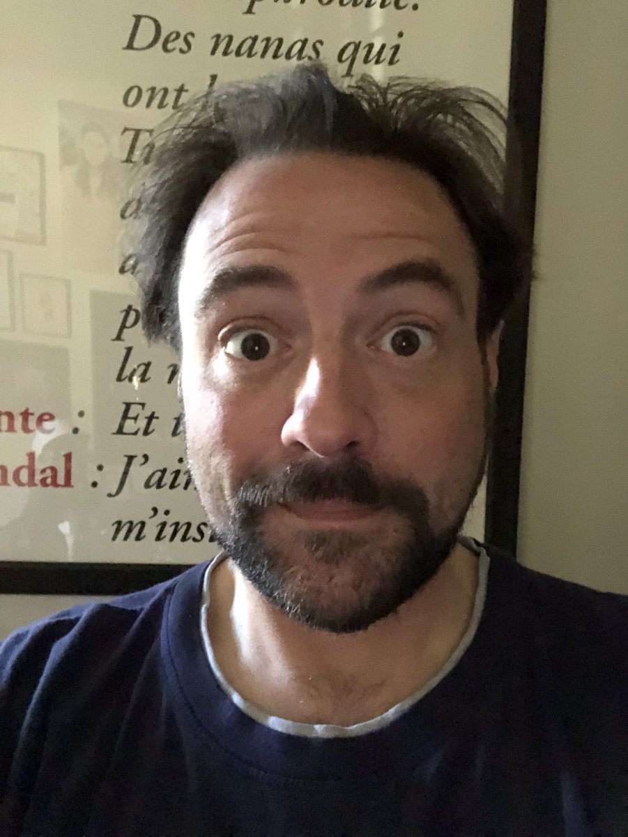 ThatKevinSmith's tweet image. Home again, home again, jiggety-jig! Home is where the heart is and the heart is feeling good! It’s actually getting more blood flow and oxygen than it has in a long time. So I am ALERT, to say the least! Thank you for all the kind words, folks - from Vegetarian Kev, Day 2!