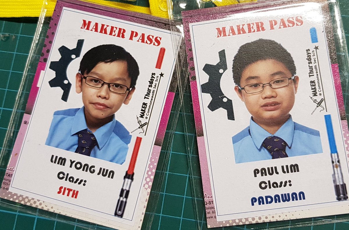 Figure out how to rank our makers, cool to look at the knights looking after their  padawans, counting down for a grand master to emerge soon..may the Maker be with them!🤗