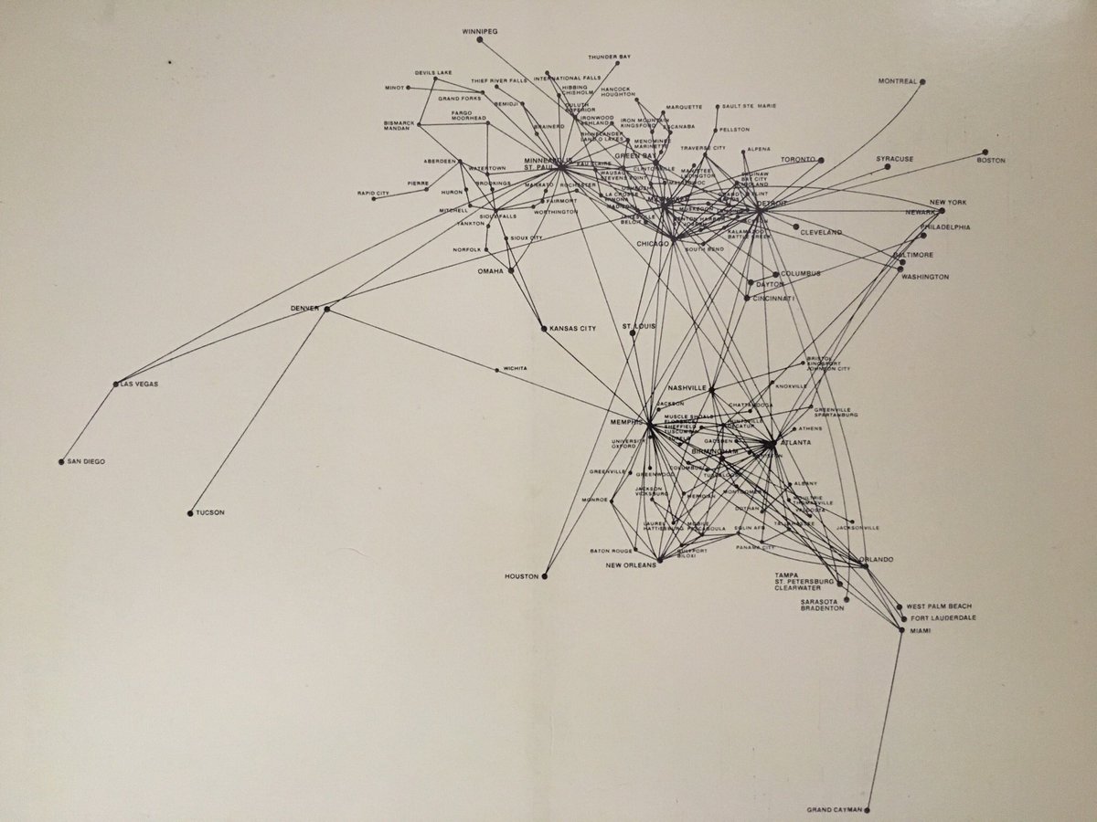 Todd_northliner's tweet photo. Republic’s 1980 route map, just prior to their purchase of Hughes Airwest later that year. They would soon have a massive west coast presence. #avgeek #routemap #airline #republicairlines #hermantheduck https://t.co/YJPeGf7yuc