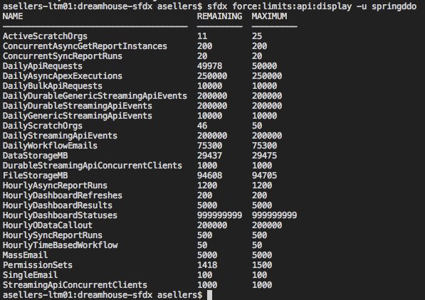 sellbot's tweet image. just another bit of sweet, sweet easiness brought to you from #SalesforceDX.. check the limits in your org easily from the command line with &apos;sfdx force:limits:api:display&apos; ... something about this @WadeWegner really tickled me pink! thanks!