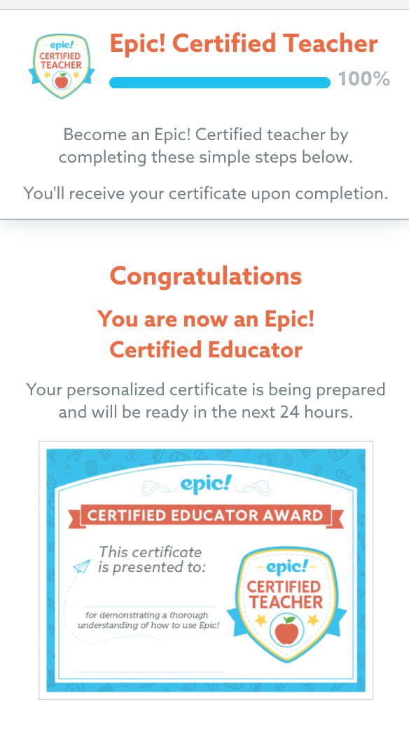 dmdacosta13's tweet image. Look who's an Epic Certified teacher- can't wait to use this tool with my own kiddos at home! #WO2World Ts @EpicKidsBooks is an amazing FREE resources fir Ts For ex: Check out this #GRAFenway Partner Book Collection getepic.com/collection/469… #GRA17 #NowYouKnow