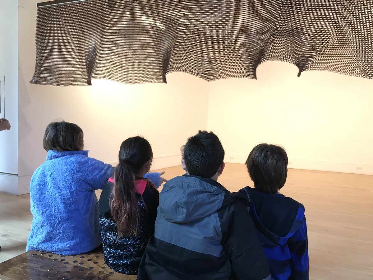 MsWherritt's tweet photo. Lots of learning from Ned Khan’s artwork at the Bedford Gallery today! @BuenaVistaWCSD https://t.co/7x3kJEpAIF