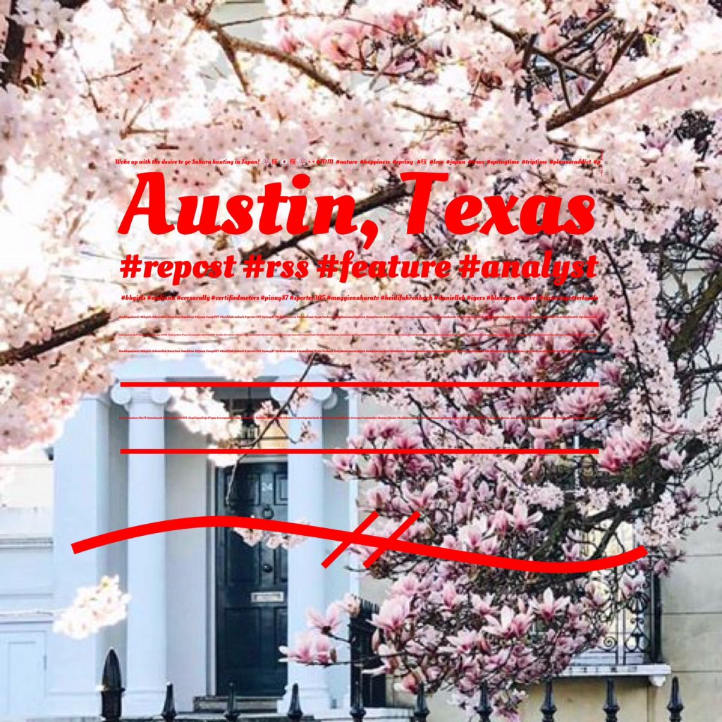 JasonPowers20's tweet photo. Woke up with the desire to go Sakura hunting in Japan! 🌸 桜 🇯🇵 桜 🌸 • • #JDM  #nature  #happiness  #spring   #桜  #love  #japan  #trees  #springtime  #triptime  #planneraddict  #p ̢̩̗̦̘̲̦̈ͣ̿̓ͭ̚
Austin, Texas

#repost #rss #feature #analyst https://t.co/mgNDuIeDm6