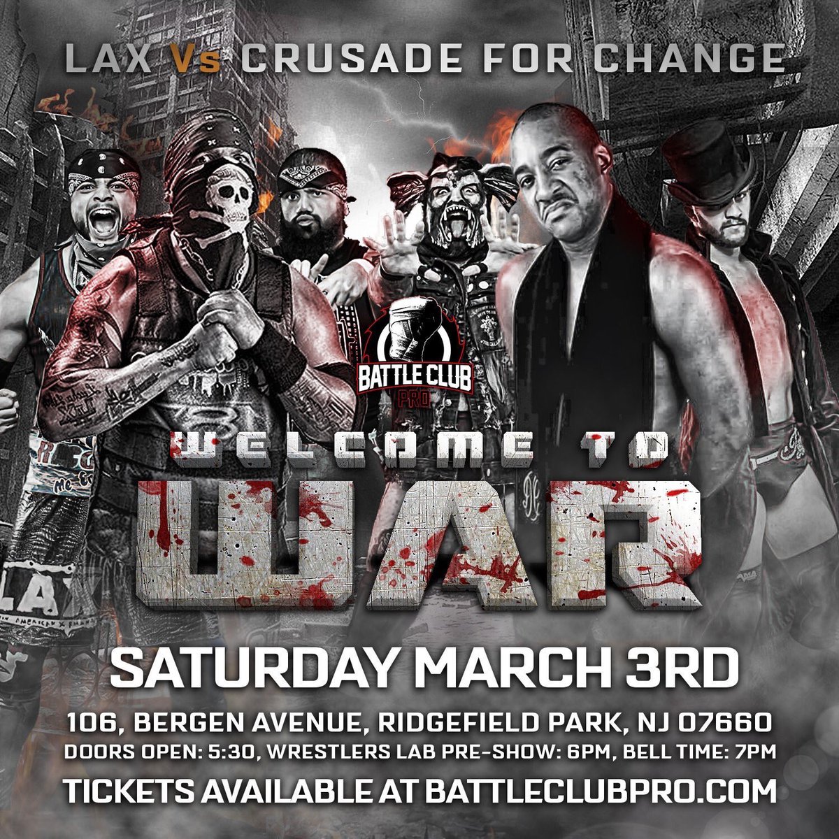 MrDariusCarter's tweet photo. 3/2 - @FBW_Wrestling #DrivingFource (V. @TeddyHartIsBACK)
3/3 - @xBattleClubPro #WelcomeToWar (#C4CvsLAX)
3/9 - @BCW_Wrestling_  #Anniversary2 (V. @JaxonStone_LCJ)
3/10 - @WOWPROWRESTLING #Fallout
3/18 - #WOW #StudioTaping
3/24 - @CapitolWrestlin #Anniversary/#RescueMania 2018 https://t.co/sih82zjkfu