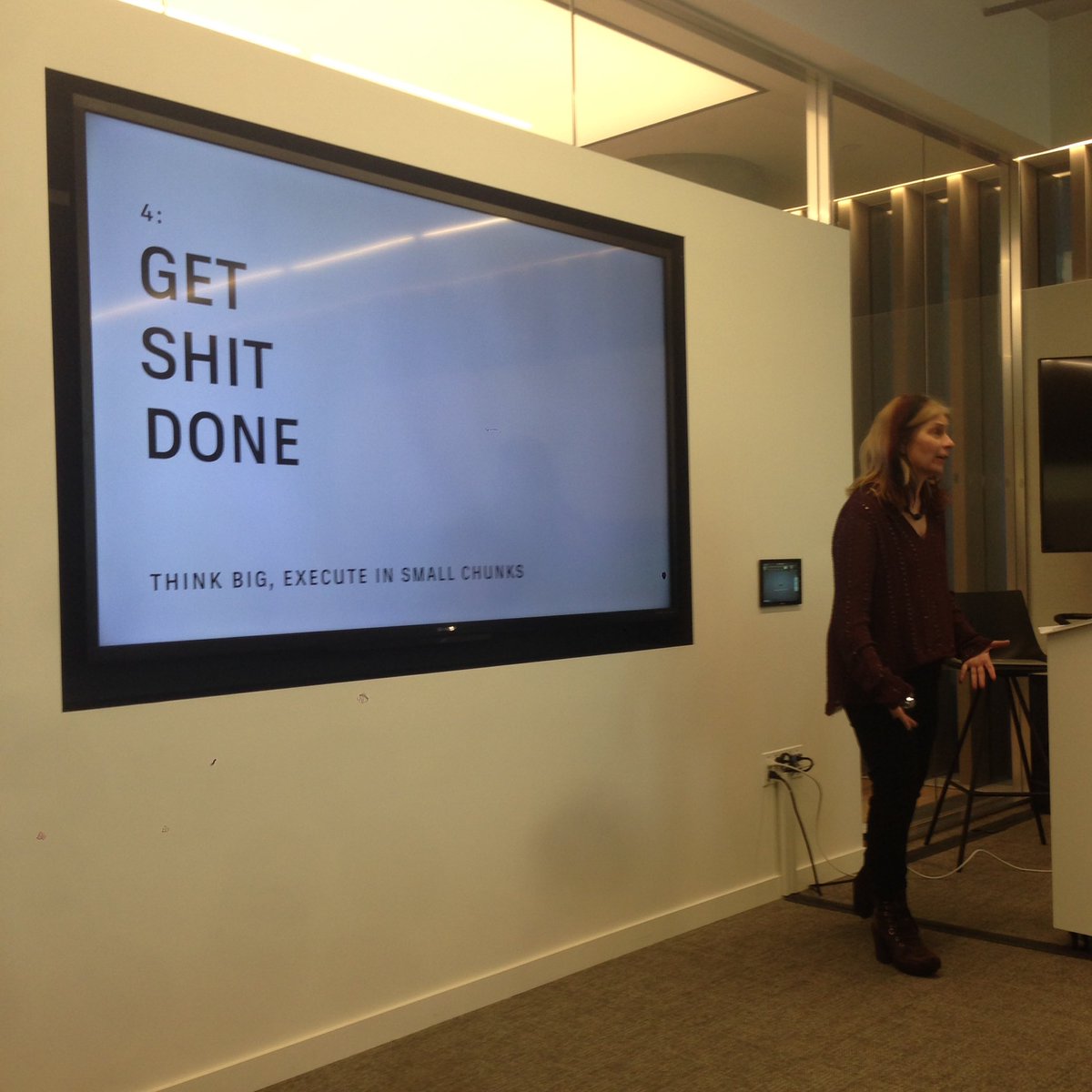 daltonevents's tweet photo. Amazing day with my @Bluewolf marketers. Informed. Inspired. #gsd https://t.co/Z3rEzc6e1H