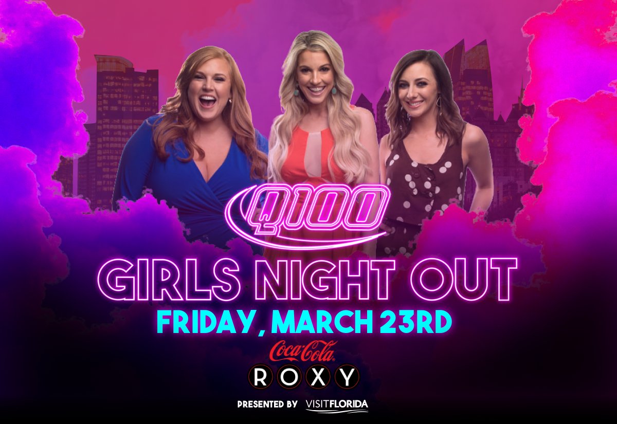 Q997Atlanta's tweet photo. It's about to on & poppin' March 23rd!!! #GirlsNightOut 💁♀️ is BACK!!! Get ready for the best night ever to let loose w/ the #SQUAAAADDD!! Grab your tix HERE >>> https://t.co/2z8msgofwZ https://t.co/yjbKEnyE3P