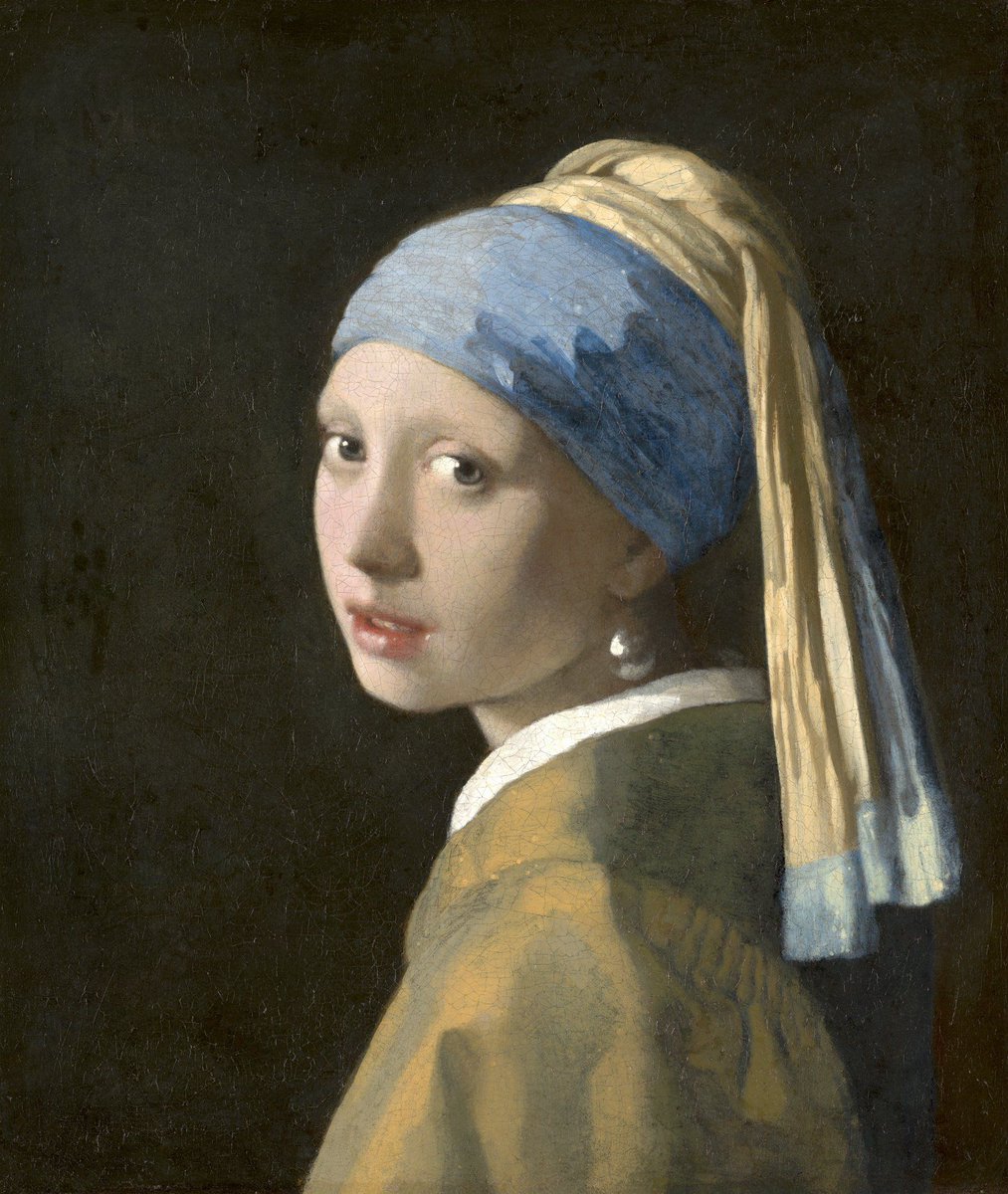 artnet's tweet photo. To Study Vermeer’s ‘Girl With a Pearl Earring,’ Experts Are Peeling Away Every Layer of Paint—Without Ever Touching It: https://t.co/e3FZizGjdk https://t.co/kjdF7jUzwT