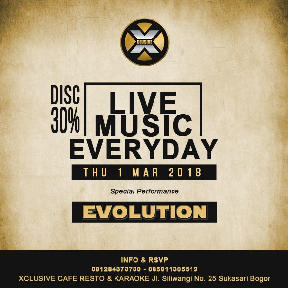 Like a profesional concert, collaboration band &amp; lighting... Sing your song with us...