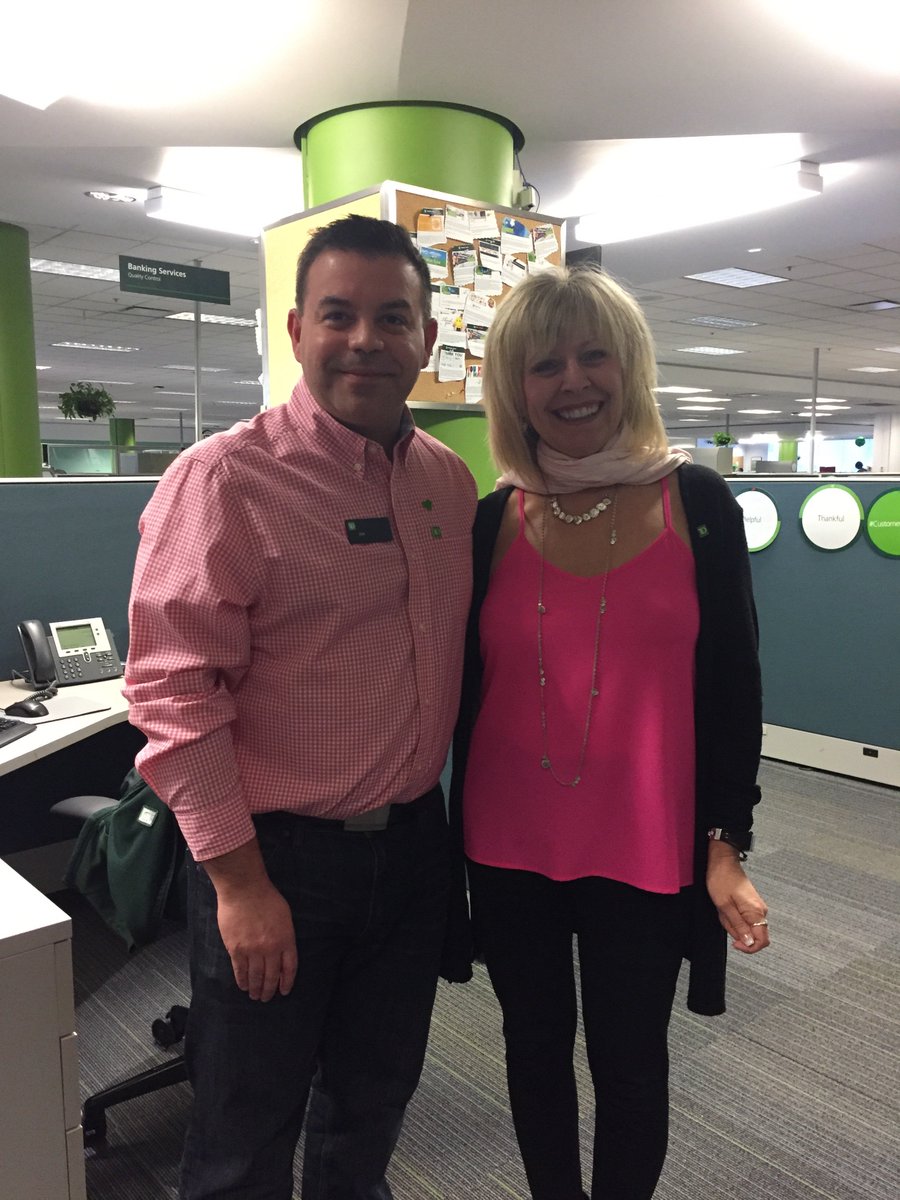 JoeMarchese9's tweet photo. Great to see our TD teams support Anti-Bullying #TDPBOPINK #PinkShirtDay https://t.co/OUip4Sawwu