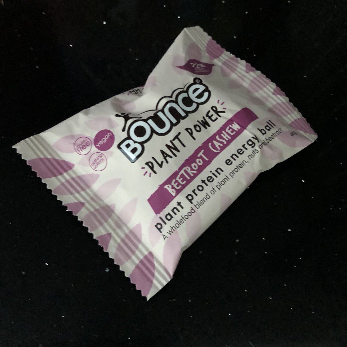 RudiLandmann's tweet photo. Today’s item from the @goodnessmebox curated by @LornaJaneActive is an old favourite from @bounce_aus — a plant-protein energy ball.
#goodnessmebox #pickmegoodnessme #lornajane #movenourishbelieve #thisisactiveliving #protein #beetroot #cashew #anthocyanin #vegan https://t.co/mbdQ0zzmyR