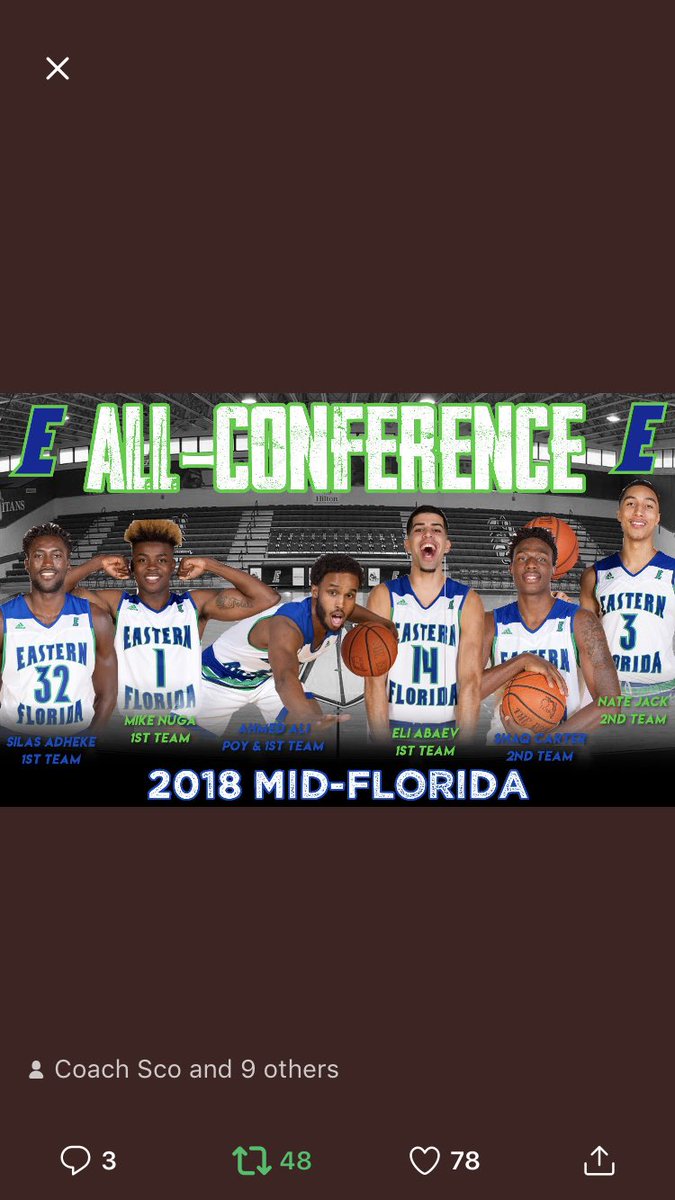 Pushelite1's tweet photo. Truly a blessed player and great teammate @ahmed_2_sick @EasternFLMBB congrats on your continued success  🗞📓🏀 https://t.co/5OekdEUG5E