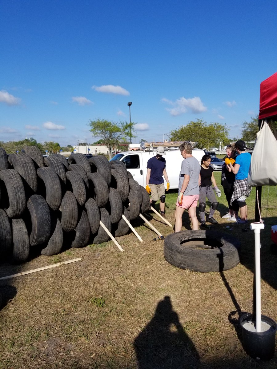 artofsustain's tweet photo. Come to #TheArtofSustainability Family Fun Day this Saturday 10-4 and check out the #carmadillo - a Florida "critter" made of discarded tires! Created onsite by a team of students from @dmuleicester! We'll be at #PalmBay City Hall Saturday-entry is FREE! https://t.co/wD4MDw9NBF https://t.co/WuovQPhp1p