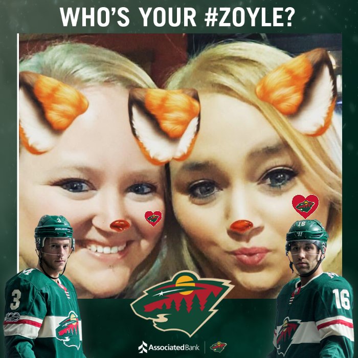 AssociatedBank's tweet photo. Do you have a best friend? Does your best friend love hockey like you do? Submit your #Zoyle picture to us! https://t.co/eBDMUYql4i https://t.co/Tvn4Amk980