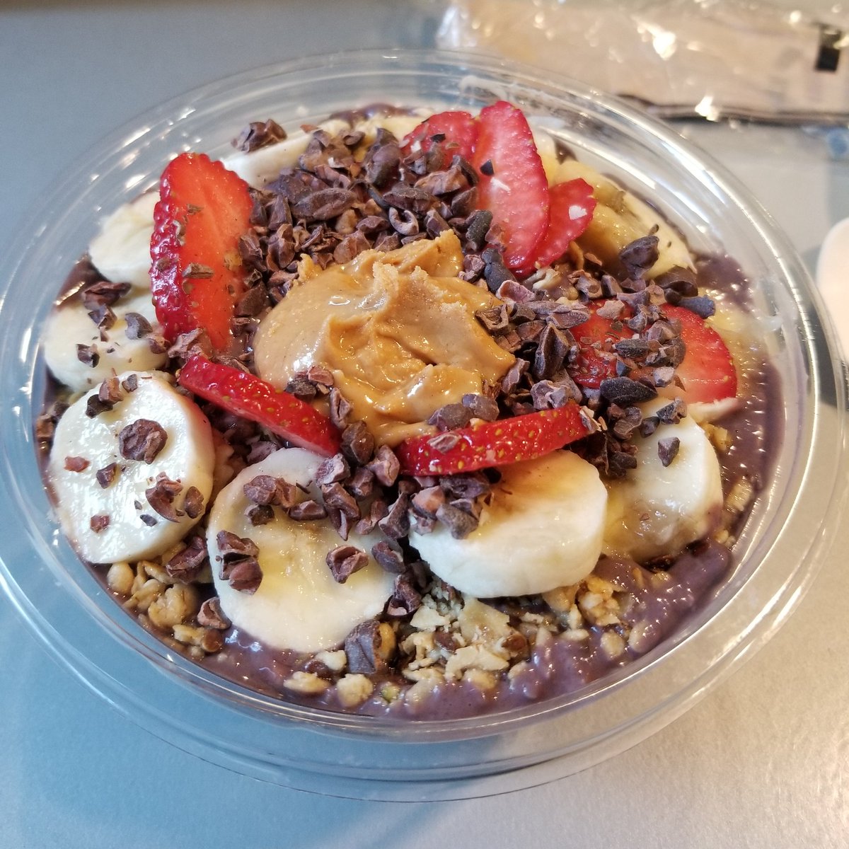 ChristinaStoffo's tweet photo. Best acai bowl I've ever had!! @JuiceGeneration 💪 #juicegeneration #acaibowl #NYC https://t.co/UCfVbdmWo4
