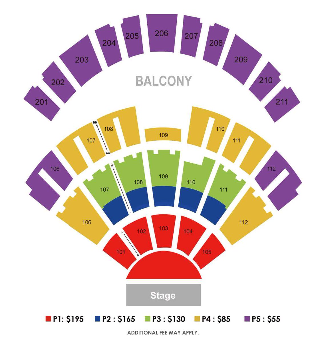 Warfield Theater Sf Seating Chart